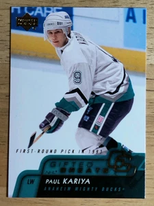 2002-03 Upper Deck Gifted Greats #GG1 Paul Kariya - Picture 1 of 2