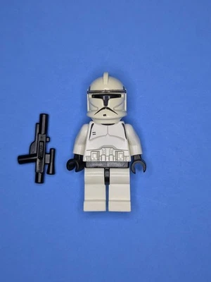 Lego Star Wars: Clone Trooper (Fase I) - Minifigura Cabeza Negra sw0058 Desde 7163 Foto 1 de 4