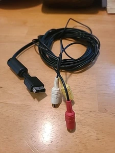 Cable de video original OEM Sony PlayStation S (PS1, PS2, PS3) - Imagen 1 de 4