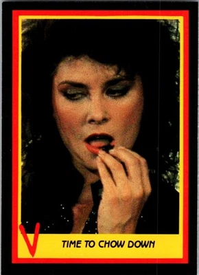 1984 Fleer V #44 Time to Chow Down Marvel Trading Card Vintage Comic Art - Image 1 of 2