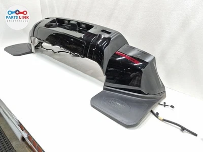 2020-23 LAND ROVER DEFENDER 110 REAR BUMPER TRIM COVER 6 PDC BLACK ASSEMBLY L663 - Image 1 of 4