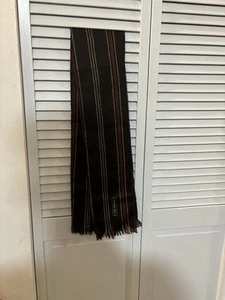 Vintage Christian Dior 100% Merino Wool Scarf - Picture 1 of 4