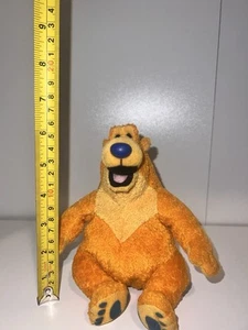 1999 VTG Bear In The Big Blue House Jim Henson Star Bean Plush Stuffed Animal 6” - Picture 1 of 2
