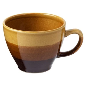 Marron Mug, A Cup With An Open Rim That Allows For Easy Spoon Insertion, Seto W_ - Picture 1 of 4
