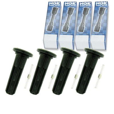 Bota de bobina de encendido NGK de 4 piezas para Isuzu i-290 2007-2008 2,9 L L L4 - Direct ih Foto 1 de 4