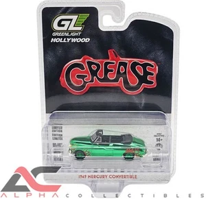 GREEN CROME CHASE GREENLIGHT 62010B 1:64 1949 MERCURIO (GRASA) CON LLAMAS - Imagen 1 de 1