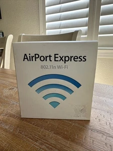 Apple Airport Express A1264 WiFi Router Network Extender Printer Apple TV Mac/PC - Picture 1 of 8