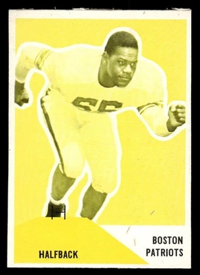 1960 Fleer Football #120 Elvin Caldwell Yellow Progressive Proof - Image 1 of 2