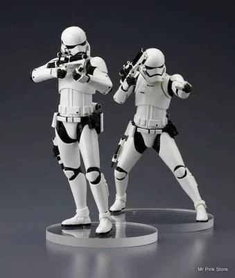 STAR WARS Stormtrooper First Order 2 Pack Statue 1/10 Star Wars Kotobukiya ARTFX - Immagine 1 di 4