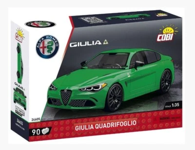 Cobi Alfa Romeo Giulia Quadrifoglio grün 90 Teile 24605 NEU & OVP Gratis Versand