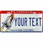 Florida Challenger Custom Personalized License Plate Tag YOUR NAME TEXT 1990s