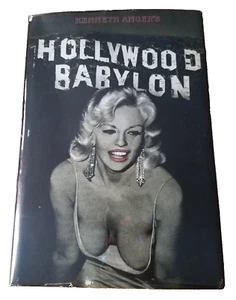 SIGNED 1st thus/1st "Hollywood Babylon" Kenneth Anger 1975 HC DJ Straight Arrow - Picture 1 of 23