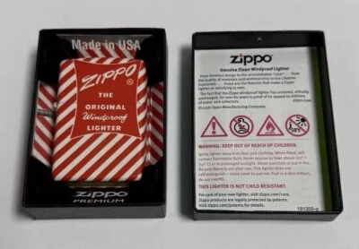 Zippo Candy Striped | 540' | Boxtop Design - Bild 1 von 2