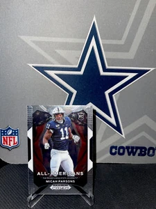 2021 Prizm Draft Picks Micah Parsons All-American #188 Dallas Cowboys DROY - Bild 1 von 2