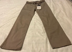 Encrypted boy's street wear supply co. jeans, belt included, Gray, size 18 - Picture 1 of 7