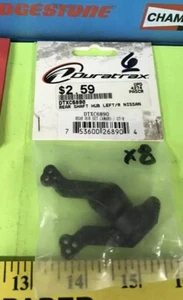 Rc Car Dtxc6890 Duratrax Rear Shaft Hub L/R {Nissan} NewInPack🇺🇸Shipped - Picture 1 of 3