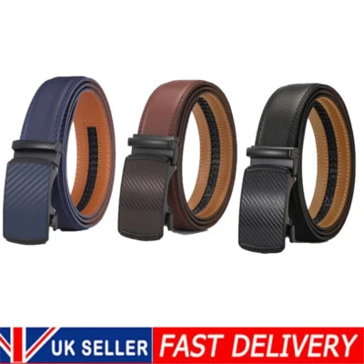 BULLIANT Men's Belt, Leather Ratchet Belt for Men Dress