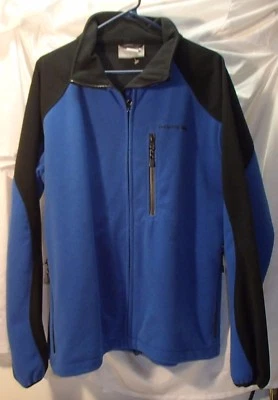 Chaqueta Trespass Azul Polar A Prueba de Viento Impermeable Cremallera Completa Para Hombre Talla XL Foto 1 de 4