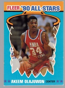 AKEEM OLAJUWON 1990-91 Fleer All-Stars #3 - Picture 1 of 2