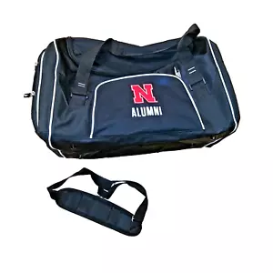 University of Nebraska Huskers Alumni schwarz groß Seesack Fitnessstudio Reisetasche 22" x 12 - Bild 1 von 11