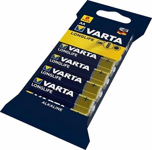 16 x Varta Longlife AA Mignon LR6 4106 Batterien 1,5V in Folie - MHD 2028