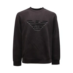 3898AZ FELPA UOMO EMPORIO ARMANI HOMBRE SUDADERA NEGRA - Imagen 1 de 4