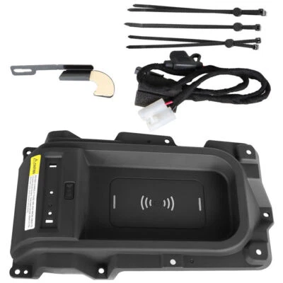 Wireless Charger Tray Assembly & Harness For 2014 15-2020 Toyota Tundra Foto 1 de 4
