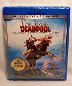 Once Upon a Deadpool Blu-ray DVD Combo PG-13 Ryan Reynolds Deadpool 2 Fairy-Tale - Picture 1 of 6
