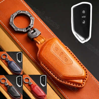 Estuche De Llavero De Control Remoto Llaves Llaves Llavero Para Golf8 Skoda Octavia MK4 Asiento Foto 1 de 4