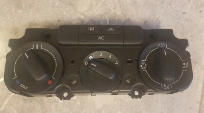 Unidade de controle climático de temperatura Volkswagen 2011-2014 5C0 820 047 H fabricante de equipamento original - Imagem 1 de 2