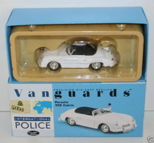 VANGUARDS 1/43 VA07901 PORSCHE 356 CABRIO AUTOBAHN POLIZEI STUTTGART - Picture 1 of 9
