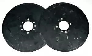 Lot of 2 Gaber GP1218B-2 Plain Coulter Blade for Flexi-Coil Barton, 12" x 5.0mm - Picture 1 of 3