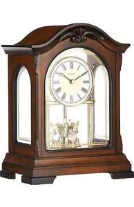 BULOVA B1845 Durant Chiming Clock Walnut-tested - Picture 1 of 4