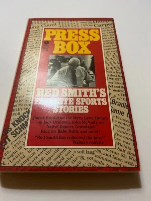 Press Box : Red Smith's Favorite Sports Stories Mass Market Paperback 1983 - Image 1 of 4