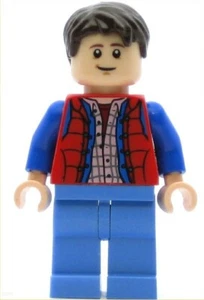 LEGO Ideas Minifigure Marty McFly (Genuine) - Picture 1 of 1