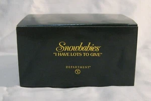 Figurina Snowbabies 2002 "Ho molto da dare" Dept 56 ~ Pinguino e regali impilati - Foto 1 di 5