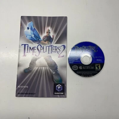 TimeSplitters 2 (Nintendo GameCube, 2002) No EOM Case - Image 1 of 4