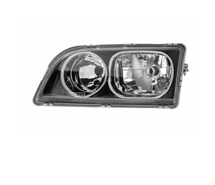 VOLVO S40 1 2002-2003 BLACK WITH CHROME RINGE VP1378L LEFT HEADLIGHT RHT  — 第 1/1 张图片