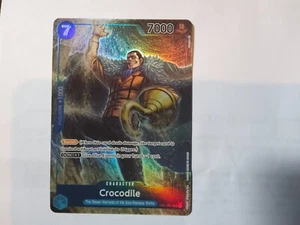 One Piece Kartenspiel TCG! Krokodil OP01 067 SR Alt Art - Bild 1 von 2