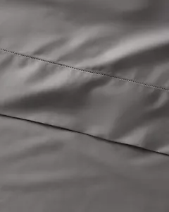 Ralph Lauren Organic Sateen Twin Flat Sheet, Graphite ๐ - Picture 1 of 6