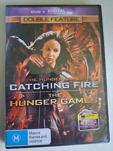 Hunger Games, The & Catching Fire - Double Feature DVD- New & Sealed - FAST POST - Picture 1 of 3