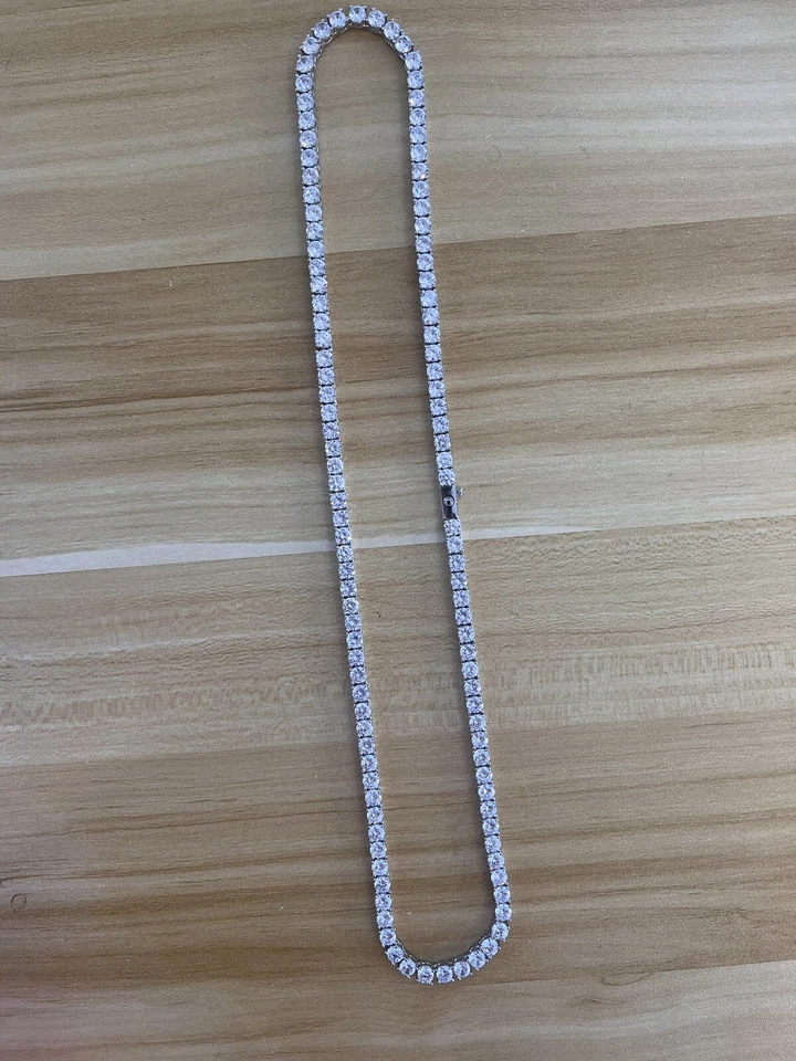 Теннисная цепочка 24 дюйма кубический цирконий - Изображение 1 из 4
