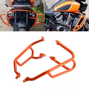 Orange Brush Crash Bar Engine Guard For Harley Pan America 1250 Special 2021-22 - Picture 1 of 7