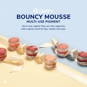💌 GLOWIFY BOUNCY MOUSSE MULTI USE PIGMENT by SeneGence ---BUY MORE/SAVE MORE - Picture 1 of 5