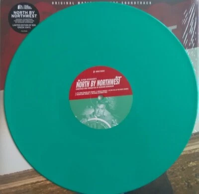 Bernard Herrmann Hitchcock North By Northwest OST 2 LP GREEN VINYL LIMITED NEW! - Image 1 of 2