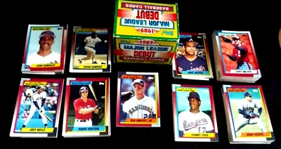 1989 TOPPS MAJOR LAGUE DEBUT BASEBALL PICK CHOOSE BUY MORE SAVE! - Image 1 of 3