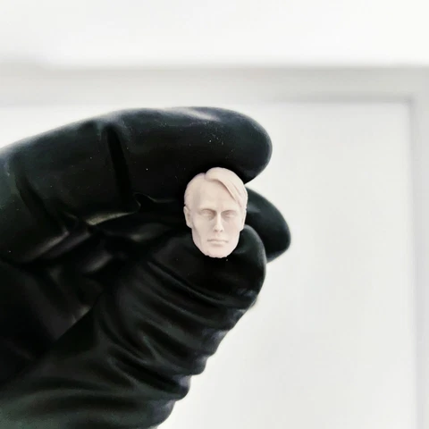 DIY 1:18 Hannibal Mads Mikkelsen Head Sculpt F 3.75" Male Soldier Figure Body Cover