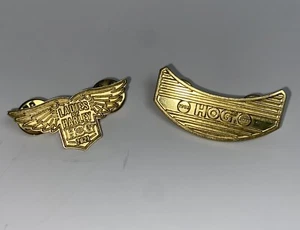 Harley Davidson Owners Group, Ladies of Harley (2014) and Hog (2008) Pin Set. - Picture 1 of 8
