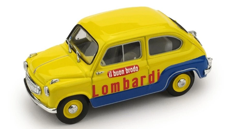 Brumm FIAT 600 1.a SERIE VEICOLO COMMERCIALE BRODO LOMBARDI 1 43