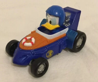 DISNEY JUNIOR DIE CAST MICKEY & THE ROADSTER RACERS DONALD'S CABIN CRUISER, Used - Image 1 of 4